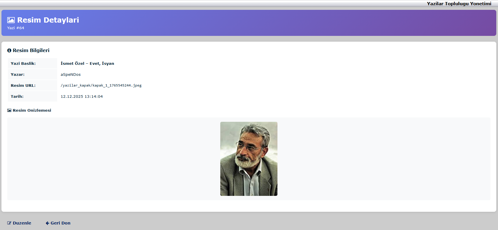 Vbulletin 3.8.x - Yazarlar Platformu ( Yeni Sistem )