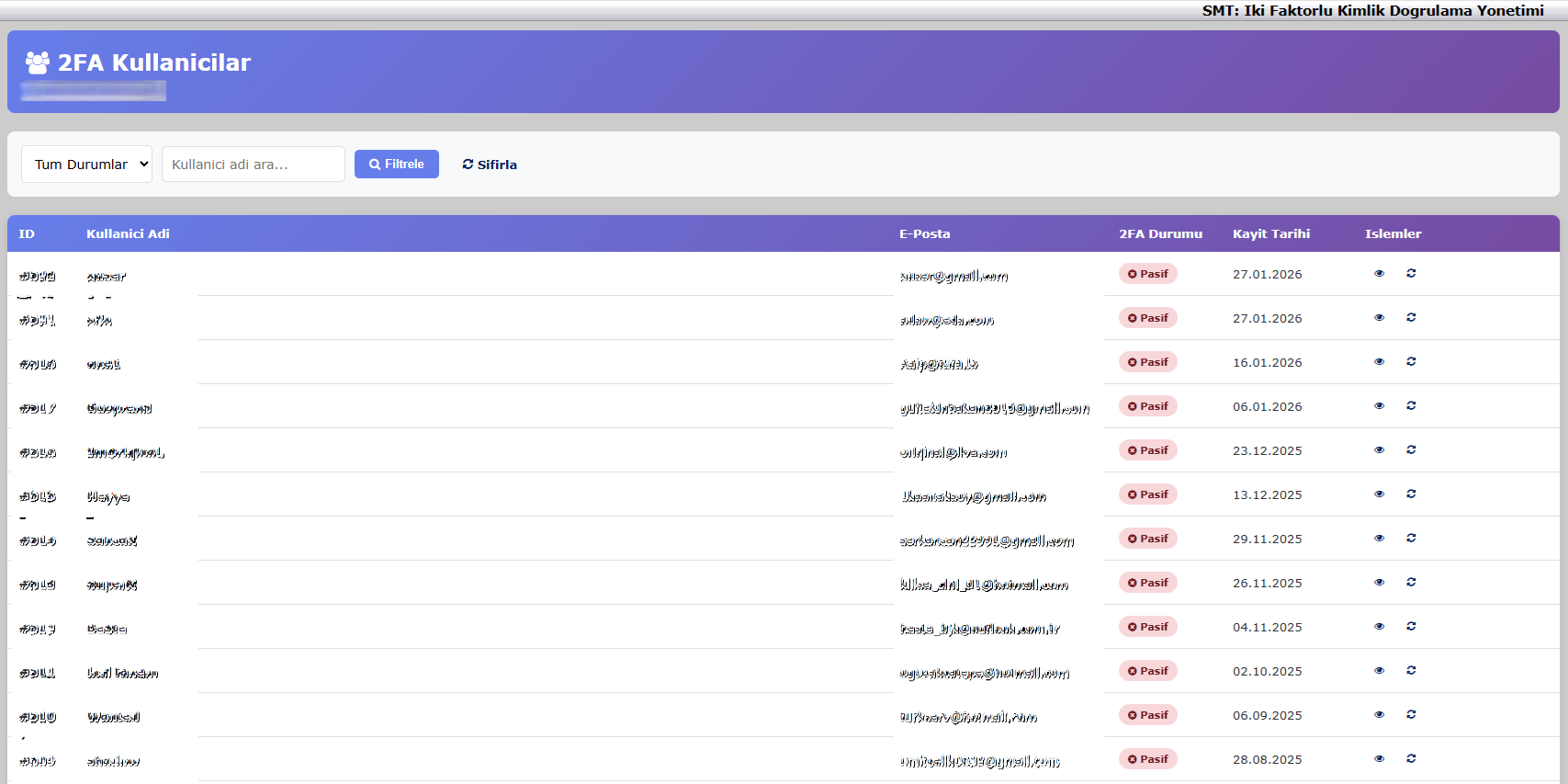 Vbulletin Kimlik Do�rulama (2FA) Sistemi