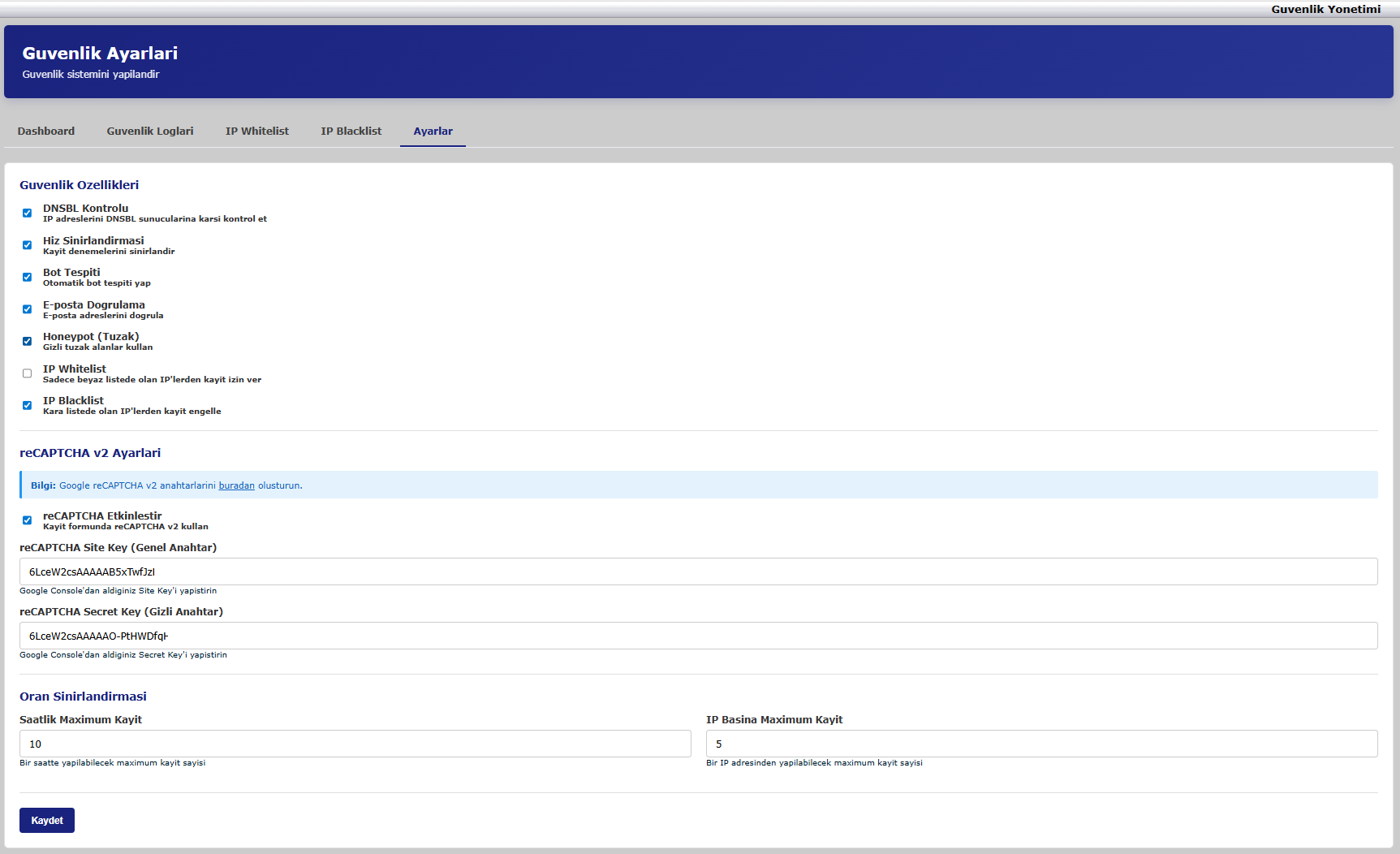Vbulletin 3.8.x - G�venlik Sistemi ( Yeni )