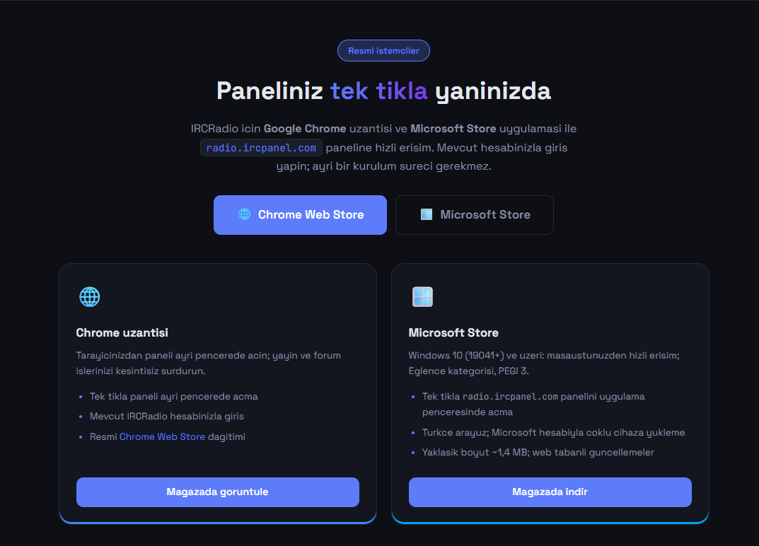 IRCRadio - Otomatik Forum Yayin Bildirim Sistemi