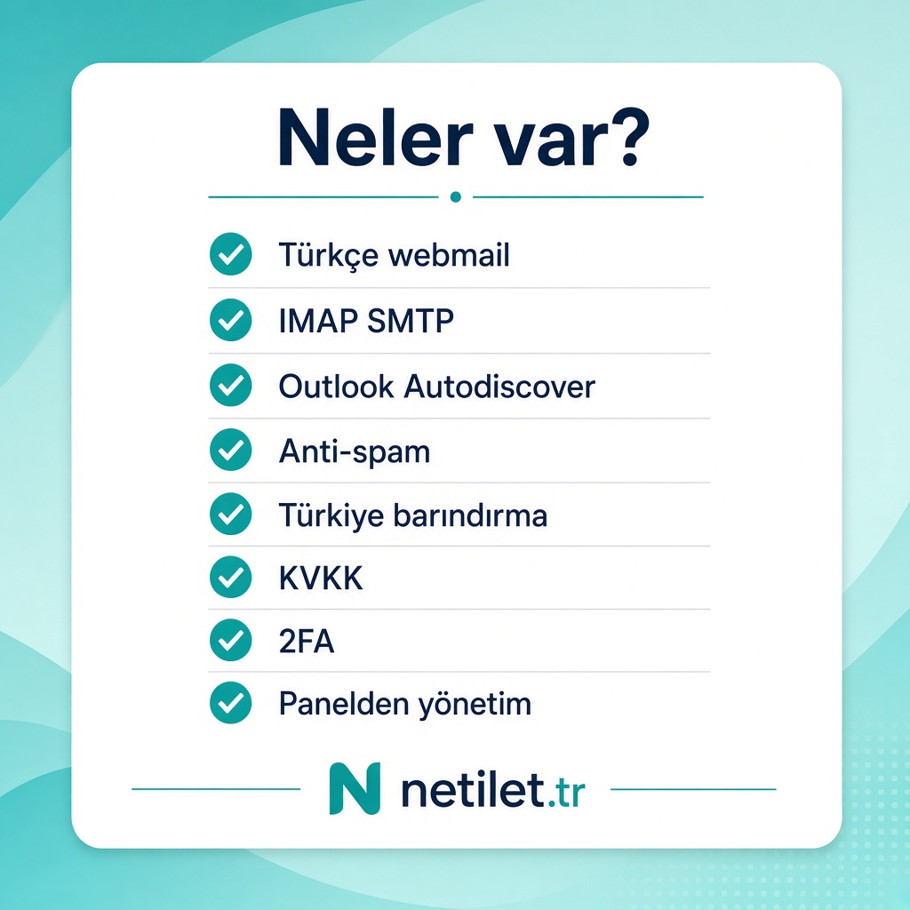 NET�LET.TR - T�rkiye Bar�nd�r�lan Yerli Mail Sistemi