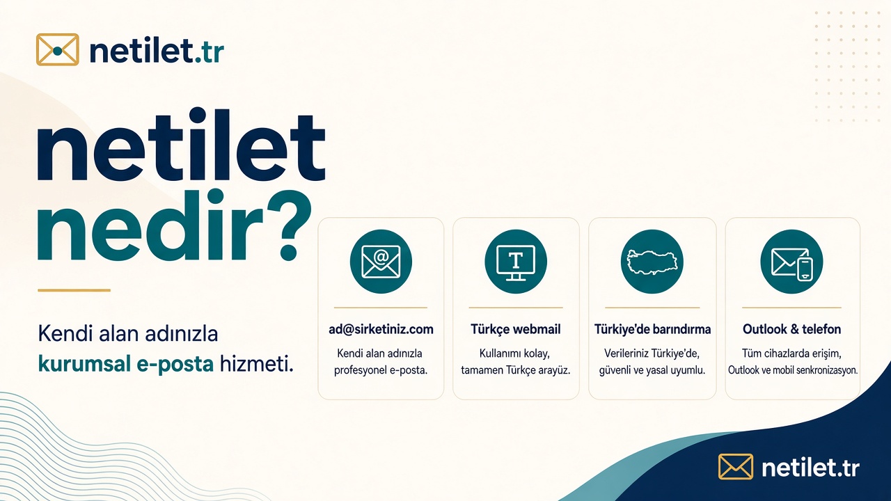NET�LET.TR - T�rkiye Bar�nd�r�lan Yerli Mail Sistemi